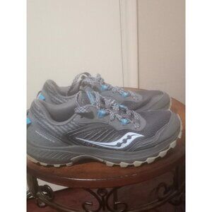 Saucony Womens Gray Excursion TR 15 S10668-20 Athletic Running Shoes Size US 7.5